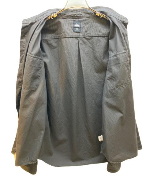 stussy（ステューシー）stussy (ステューシー) 長袖シャツ グレー サイズ:Mの古着・服飾アイテム