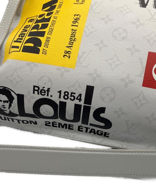 LOUIS VUITTON（ルイ ヴィトン）LOUIS VUITTON (ルイ ヴィトン) フラット ヴェルティカル トート ライトグレーの古着・服飾アイテム