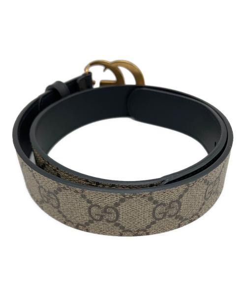 GUCCI（グッチ）GUCCI (グッチ) ダブルGベルト ブラウンの古着・服飾アイテム