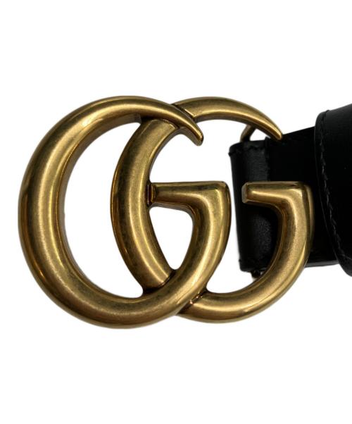GUCCI（グッチ）GUCCI (グッチ) ダブルGベルト ブラウンの古着・服飾アイテム
