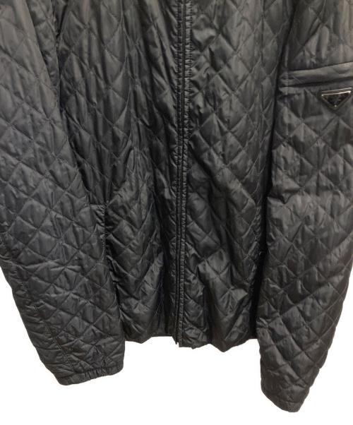 PRADA（プラダ）PRADA (プラダ) キルティングジャケット ブラック サイズ:52の古着・服飾アイテム