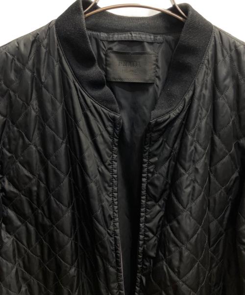 PRADA（プラダ）PRADA (プラダ) キルティングジャケット ブラック サイズ:52の古着・服飾アイテム