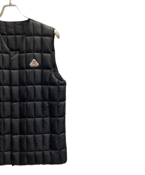 Pyrenex（ピレネックス）Pyrenex (ピレネックス) ダウンベスト ブラック サイズ:Ｌの古着・服飾アイテム