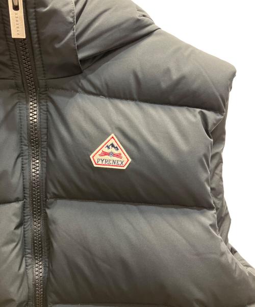 Pyrenex（ピレネックス）Pyrenex (ピレネックス) ダウンベスト ブラック サイズ:Lの古着・服飾アイテム