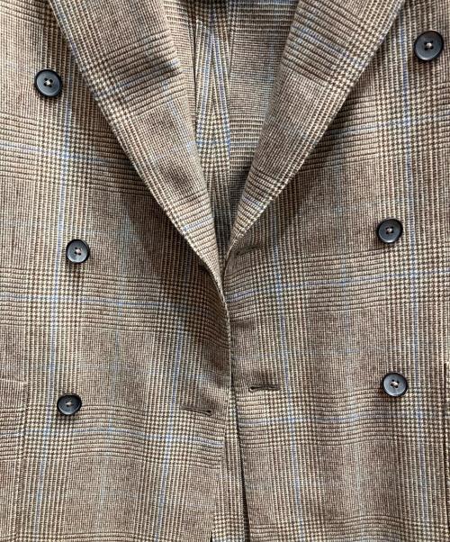 MAATEE&SONS（マーティーアンドサンズ）MAATEE&SONS (マーティーアンドサンズ) テーラードジャケット ブラウン サイズ:3の古着・服飾アイテム