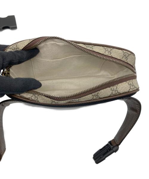 GUCCI（グッチ）GUCCI (グッチ) オフィディア GG ベルトバッグ ブラウン×グレーの古着・服飾アイテム