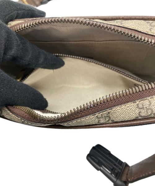 GUCCI（グッチ）GUCCI (グッチ) オフィディア GG ベルトバッグ ブラウン×グレーの古着・服飾アイテム