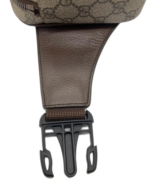 GUCCI（グッチ）GUCCI (グッチ) オフィディア GG ベルトバッグ ブラウン×グレーの古着・服飾アイテム