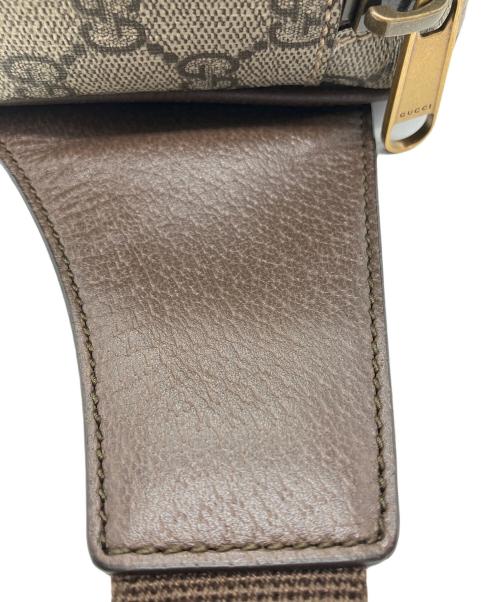 GUCCI（グッチ）GUCCI (グッチ) オフィディア GG ベルトバッグ ブラウン×グレーの古着・服飾アイテム