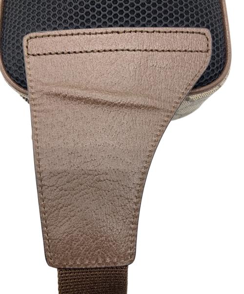 GUCCI（グッチ）GUCCI (グッチ) オフィディア GG ベルトバッグ ブラウン×グレーの古着・服飾アイテム