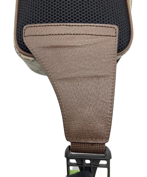 GUCCI（グッチ）GUCCI (グッチ) オフィディア GG ベルトバッグ ブラウン×グレーの古着・服飾アイテム