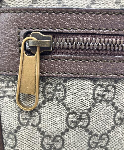 GUCCI（グッチ）GUCCI (グッチ) オフィディア GG ベルトバッグ ブラウン×グレーの古着・服飾アイテム