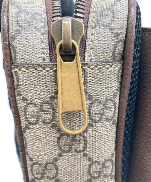 GUCCI（グッチ）GUCCI (グッチ) オフィディア GG ベルトバッグ ブラウン×グレーの古着・服飾アイテム