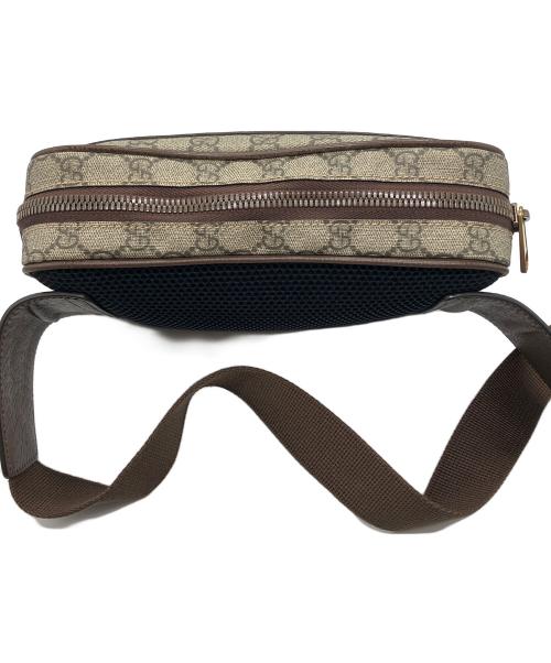 GUCCI（グッチ）GUCCI (グッチ) オフィディア GG ベルトバッグ ブラウン×グレーの古着・服飾アイテム