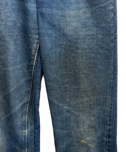 TALKING ABOUT THE ABSTRACTION（トーキング アバウト ジ アブストラクション）TALKING ABOUT THE ABSTRACTION (トーキング アバウト ジ アブストラクション) 転写デニムスウェットパンツ インディゴ サイズ:Mの古着・服飾アイテム