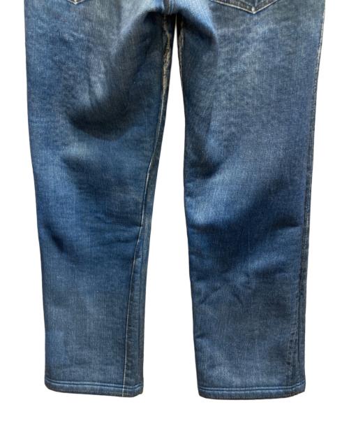 TALKING ABOUT THE ABSTRACTION（トーキング アバウト ジ アブストラクション）TALKING ABOUT THE ABSTRACTION (トーキング アバウト ジ アブストラクション) 転写デニムスウェットパンツ インディゴ サイズ:Mの古着・服飾アイテム