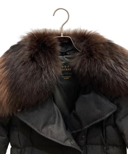 TATRAS（タトラス）TATRAS (タトラス) ファー付ダウンコート グレー サイズ:02の古着・服飾アイテム