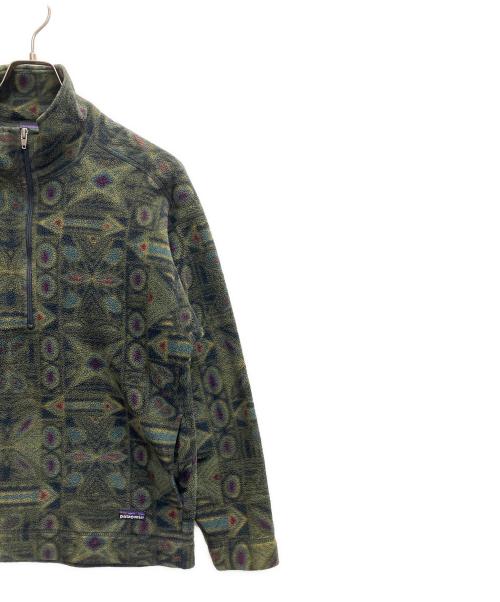 Patagonia（パタゴニア）Patagonia (パタゴニア) プリンテッドライトウェイトシンチラセーター グリーン サイズ:Ｍの古着・服飾アイテム