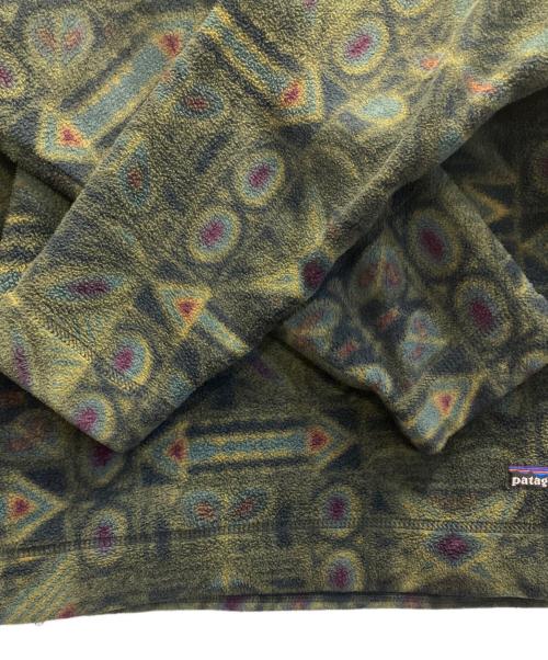 Patagonia（パタゴニア）Patagonia (パタゴニア) プリンテッドライトウェイトシンチラセーター グリーン サイズ:Ｍの古着・服飾アイテム