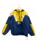 STARTER（スターター）の古着「90‘sアノラックパーカー」｜ブルー×イエロー