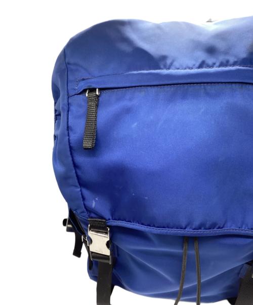PRADA（プラダ）PRADA (プラダ) ナイロンリュック ブルーの古着・服飾アイテム