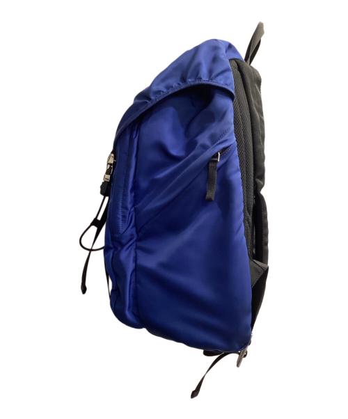 PRADA（プラダ）PRADA (プラダ) ナイロンリュック ブルーの古着・服飾アイテム
