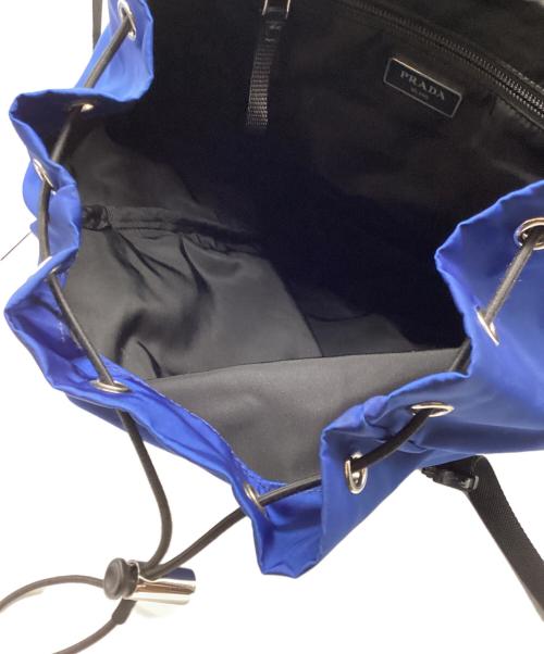 PRADA（プラダ）PRADA (プラダ) ナイロンリュック ブルーの古着・服飾アイテム