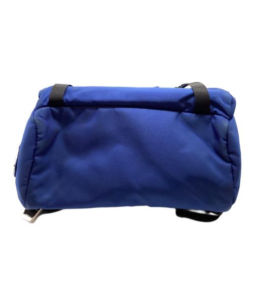 PRADA（プラダ）PRADA (プラダ) ナイロンリュック ブルーの古着・服飾アイテム