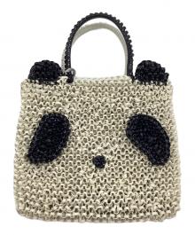 ANTEPRIMA（アンテプリマ）の古着「ミニアトゥーラワイヤーバック」｜ホワイト×ブラック