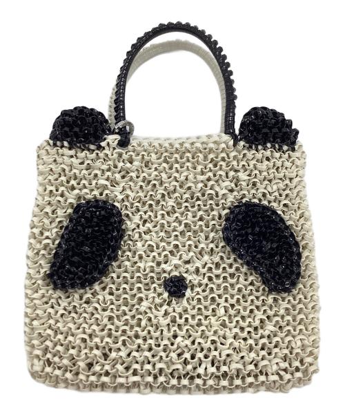 ANTEPRIMA（アンテプリマ）ANTEPRIMA (アンテプリマ) ミニアトゥーラワイヤーバック ホワイト×ブラック サイズ:FREEの古着・服飾アイテム