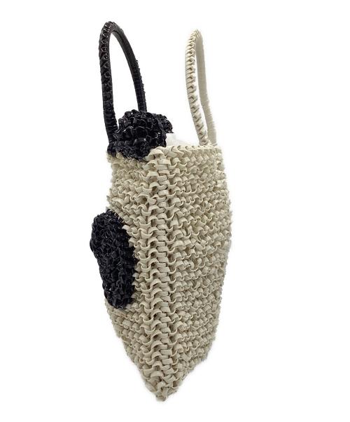 ANTEPRIMA（アンテプリマ）ANTEPRIMA (アンテプリマ) ミニアトゥーラワイヤーバック ホワイト×ブラック サイズ:FREEの古着・服飾アイテム