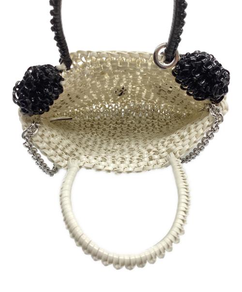 ANTEPRIMA（アンテプリマ）ANTEPRIMA (アンテプリマ) ミニアトゥーラワイヤーバック ホワイト×ブラック サイズ:FREEの古着・服飾アイテム