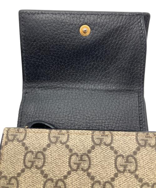 GUCCI（グッチ）GUCCI (グッチ) GGマーモント ブラック×ベージュの古着・服飾アイテム