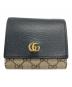 GUCCI（グッチ）の古着「GGマーモント」｜ブラック×ベージュ