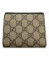 GUCCI (グッチ) GGマーモント ブラック×ベージュ：30000円