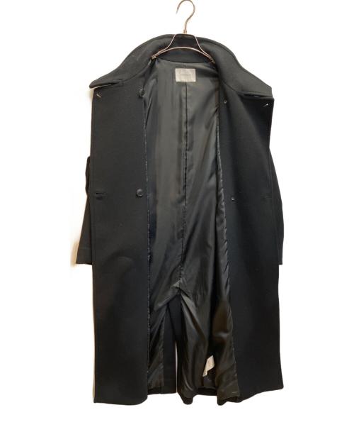 SIMPLICITE（シンプリシテ）SIMPLICITE (シンプリシテ) Wビーバースタンドカラーコート ネイビー サイズ:FREEの古着・服飾アイテム