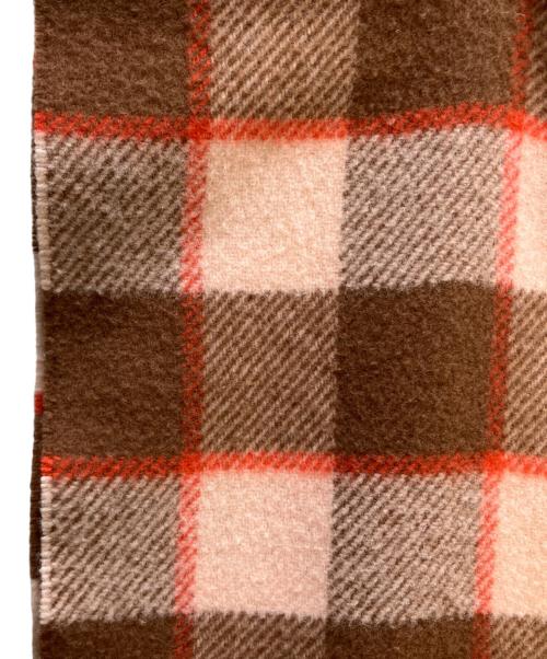 Acne studios（アクネ ストゥディオズ）Acne studios (アクネ ストゥディオズ) マフラー ピンク×レッドの古着・服飾アイテム