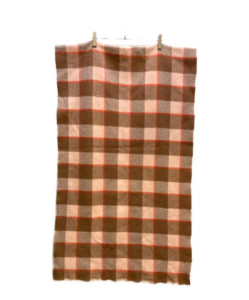 Acne studios（アクネ ストゥディオズ）Acne studios (アクネ ストゥディオズ) マフラー ピンク×レッドの古着・服飾アイテム