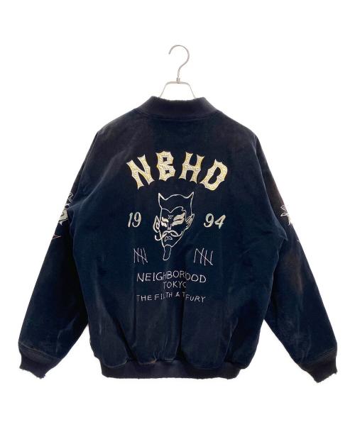 NEIGHBORHOOD（ネイバーフッド）NEIGHBORHOOD (ネイバーフッド) サベージ スーベニア ジャケット ネイビー ネイビー サイズ:Lの古着・服飾アイテム