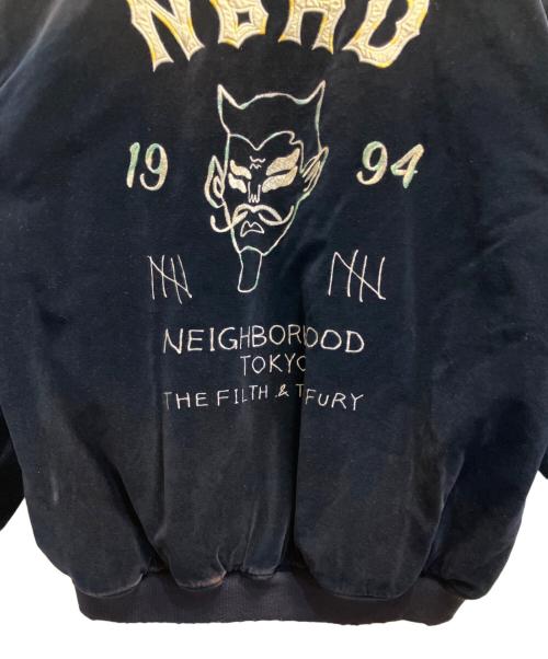 NEIGHBORHOOD（ネイバーフッド）NEIGHBORHOOD (ネイバーフッド) サベージ スーベニア ジャケット ネイビー ネイビー サイズ:Lの古着・服飾アイテム