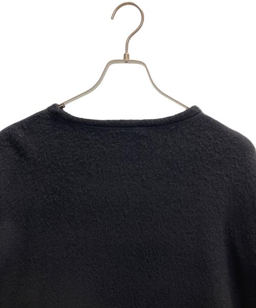 COMOLI（コモリ）COMOLI (コモリ) シルクフリース長袖クルー ブラック サイズ:FREEの古着・服飾アイテム