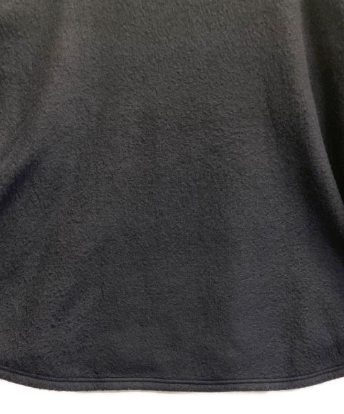 COMOLI（コモリ）COMOLI (コモリ) シルクフリース長袖クルー ブラック サイズ:FREEの古着・服飾アイテム
