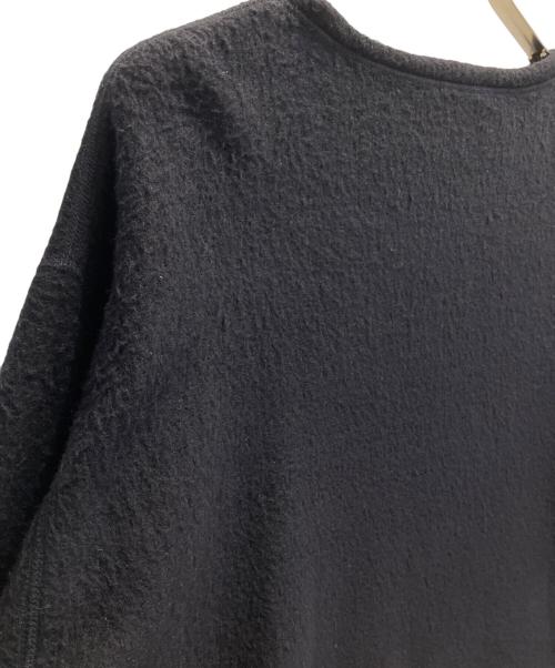 COMOLI（コモリ）COMOLI (コモリ) シルクフリース長袖クルー ブラック サイズ:FREEの古着・服飾アイテム
