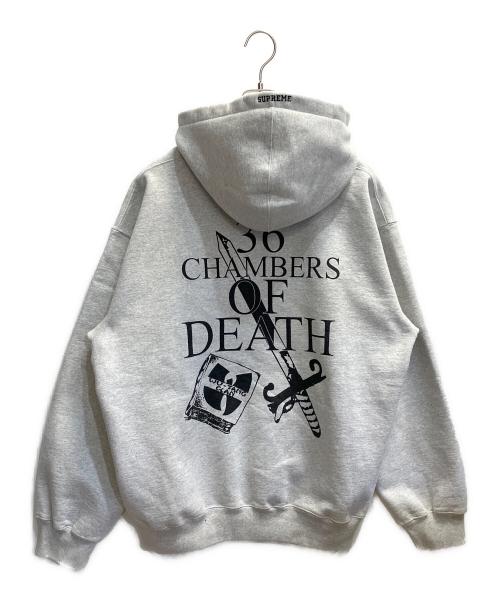 SUPREME（シュプリーム）Supreme (シュプリーム) Wu-Tang Clan Hooded Sweatshirt ライトグレー サイズ:XLの古着・服飾アイテム