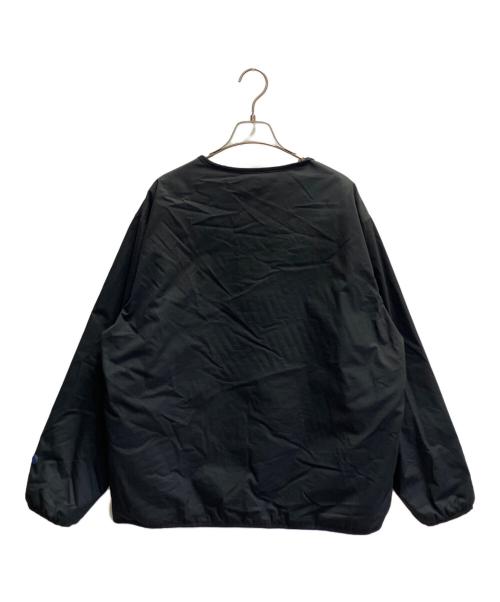 nanamica（ナナミカ）nanamica (ナナミカ) リバーシブルダウンカーディガン ブラック サイズ:Mの古着・服飾アイテム