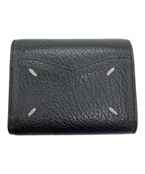 Maison Margiela（メゾンマルジェラ）Maison Margiela (メゾンマルジェラ) 3つ折り財布 ブラックの古着・服飾アイテム