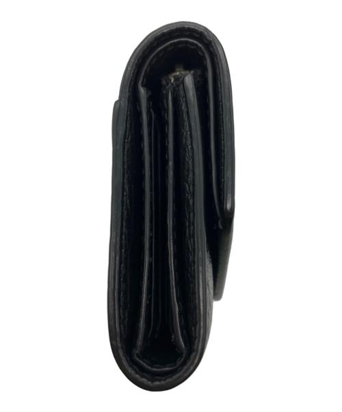 Maison Margiela（メゾンマルジェラ）Maison Margiela (メゾンマルジェラ) 3つ折り財布 ブラックの古着・服飾アイテム