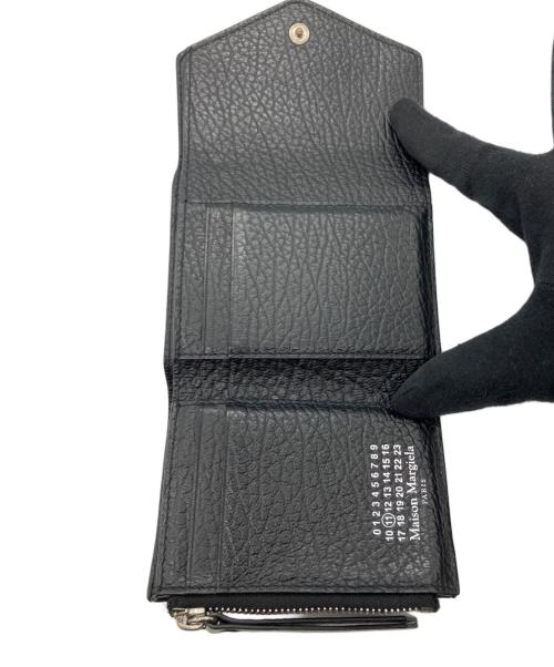 Maison Margiela（メゾンマルジェラ）Maison Margiela (メゾンマルジェラ) 3つ折り財布 ブラックの古着・服飾アイテム