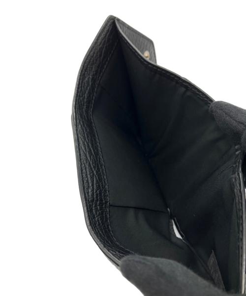 Maison Margiela（メゾンマルジェラ）Maison Margiela (メゾンマルジェラ) 3つ折り財布 ブラックの古着・服飾アイテム