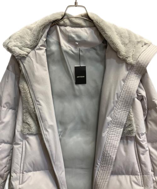 ARTISAN（アルチザン）ARTISAN (アルチザン) ダウンコート グレー サイズ:Ｍの古着・服飾アイテム